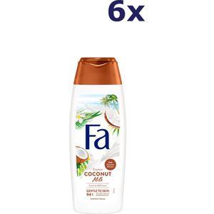 6x Fa Douchegel - Coconut Milk 250 ml