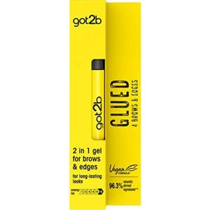 6x Got2b Glued 4 Brows & Edges Gel 16 ml