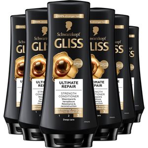Schwarzkopf - Gliss - Ultimate Repair - Conditioner - Haarverzorging - Voordeelverpakking - 6x 200 ml