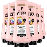 Schwarzkopf - Gliss - Split End Conditioner - 6x 200 ml - Voordeelverpakking