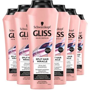 Gliss - Split Hair Miracle - Shampoo - Natuurlijke Ingrediënten