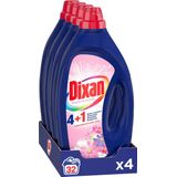 Dixan - Fresh Flowers - Vloeibaar Wasmiddel - Gekleurde Was - Voordeelverpakking - 4 x 32 Wasbeurten