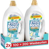 2x Witte Reus Wasmiddel Frisse Reus Gel Lotus 100 Wasbeurten 4,5 liter