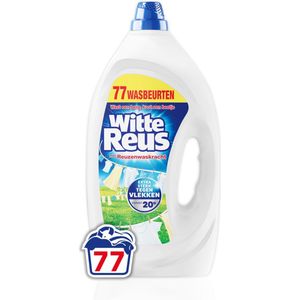 Witte Reus - Vloeibaar Wasmiddel Gel - 2x 3,465 Liter - 77 Wasbeurten