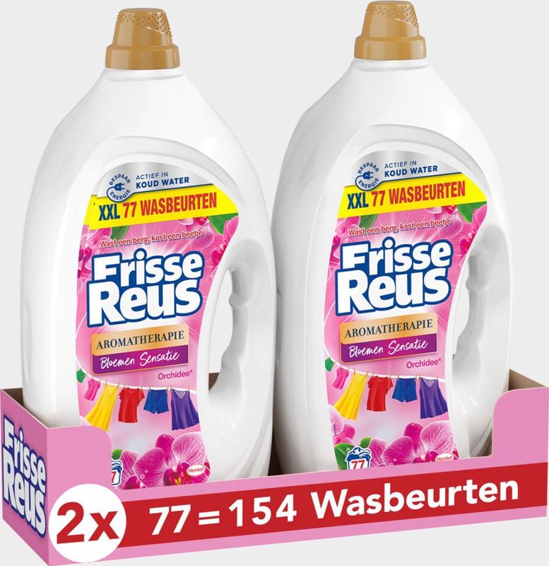Witte Reus - Vloeibaar Wasmiddel - Orchidee - 1,5 Liter