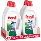 Persil Freshness By Silan Deep Clean - Vloeibaar Wasmiddel - Voordeelverpakking - 4 x 34 Wasbeurten