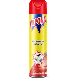 12x Vapona Kruipende Insecten Spray 400 ml