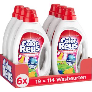Color Reus wasmiddel gel 855 ml (6 flessen - 114 wasbeurten)