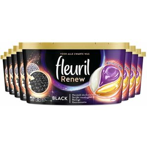 8x Fleuril Wasmiddel Capsules Renew Zwart 15 stuks