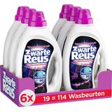 Zwarte Reus Gel - Vloeibaar Wasmiddel - Voordeelverpakking - 6 x 19 Wasbeurten