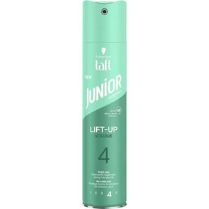 6x Taft Junior Hairspray Ultra Lift-Up Volume 250 ml