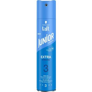 6x Taft Junior Haarspray Extra Strong 250 ml