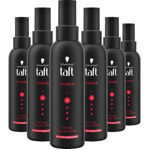 Taft - Power Styling - Gel - Spray - 6 x 150 ml - Grootverpakking