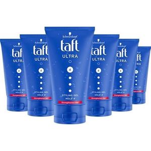 Taft Ultra Styling haargel - 6x 150ml - Grootverpakking