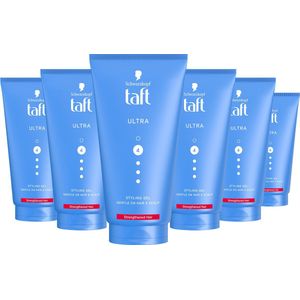 Taft Ultra Styling haargel - 6x 150ml - Grootverpakking