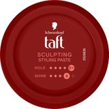 Taft - Sculpting Styling Paste - Haarstyling - Sterke Fixatie - Voordeelverpakking - 6 x 75 ml