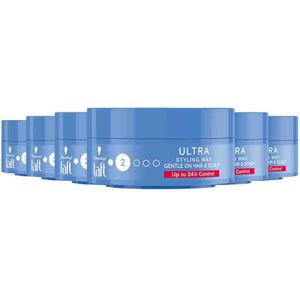 Taft - Ultra Styling Wax - 100ml - Licht Glanzend - Voor Alle Haartypes