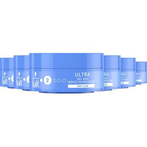 Taft - Ultra Gel Wax - Haargel - Glanzende Finish - Voor Kort tot Halflang Haar