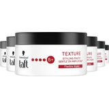 Taft Styling Texture Paste - 6x 100ml - Grootverpakking