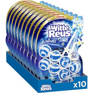 Witte Reus Toiletblok - Wellness Scents - Vitality - WC Blok- Voordeelverpakking - 2 x 10 Stuks - 20 Stuks