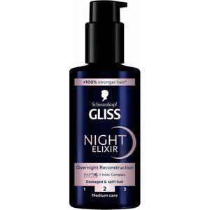 Gliss - Overnight Reconstruction Haarolie - Lichtgewicht - 100ml