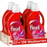 Fleuril Renew Color - Vloeibaar Wasmiddel - Voordeelverpakking - 4x27 Wasbeurten