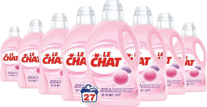 Le Chat - Vloeibaar Wasmiddel - Delicate Stoffen - 1,5L
