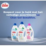 Le Chat - Gel Sensitive Freshness - Vloeibaar Wasmiddel - Voordeelverpakking - 4 x 33 Wasbeurten