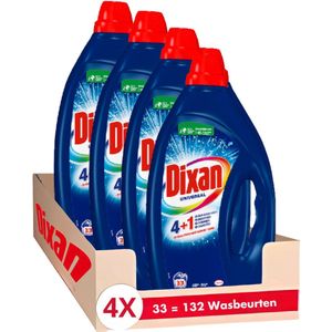 Dixan - Gel 4+1 - Wasmiddel - Universeel - 33 Wasbeurten