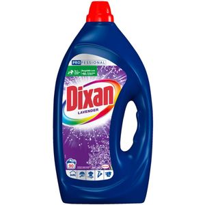 3x Dixan Vloeibaar Wasmiddel Lavendel Pro - 90 wasbeurten 4,050 liter