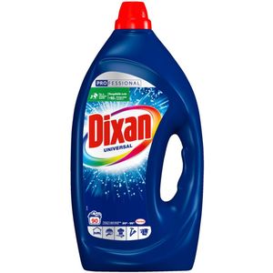 Dixan - Gel 4+1 - Vloeibaar Wasmiddel - Universeel - 90 Wasbeurten
