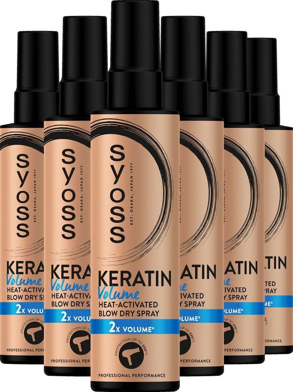 Syoss - Keratin Volume - Hittebeschermingsspray - 230°C - 200ml