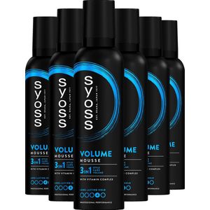 SYOSS Volume Mousse - Styling Mousse - Wit - 300ml