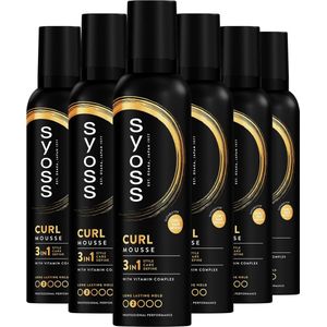 Syoss - Curl - Styling Mousse - 200ml - Voor Krullen