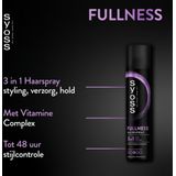 Syoss - Fullness Haarspray - Volumineuze Styling - Vitaminecomplex - 400ml