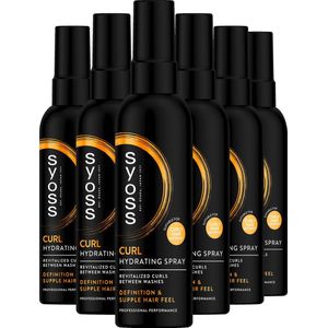 Syoss - Curl Control Spray - Haarlak - Hydratatie - Curly Girl Method Approved