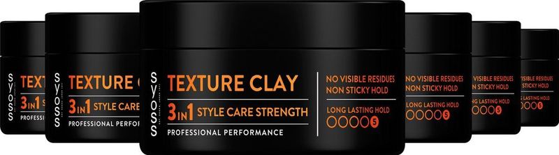 Syoss - Texture Clay - Haarklei - Matte Finish - 100% Recyclebaar