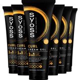 Syoss - Curl Control Cream Gel - Haarstyling - Voor Kruldefinitie - 200ml