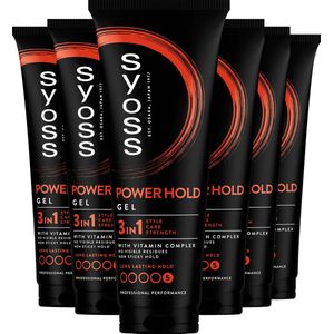 Syoss - Power Hold Haargel - 200ml - Professionele Kwaliteit - Hold Level 5
