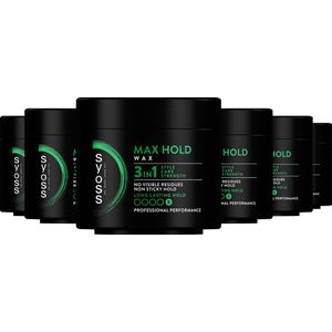 6x Syoss Max Hold Haarwax 150 ml