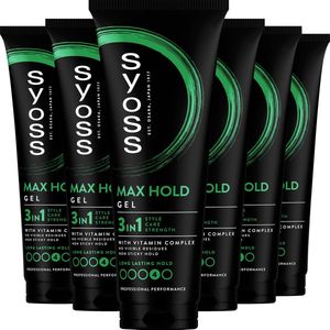 Syoss - Max Hold - Haargel - Geen Kleur - 200ml