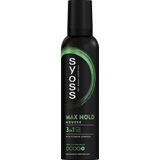 Syoss - Max Hold - Haarmousse - Styling en Verzorging - Voordeelverpakking - 6x250 ml