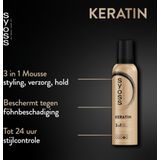 Syoss - Keratin Mousse - Styling Mousse - Versterking & Glans - 400ml