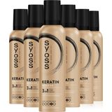 Syoss - Keratin Mousse - Styling Mousse - Versterking & Glans - 400ml