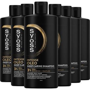 Syoss - Intense Oleo - Shampoo - 440ml - Voor Droog en Dof Haar