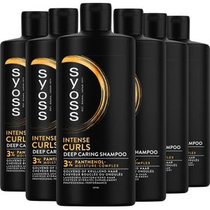 Syoss - Intense Curls - Shampoo - 440ml - Met 3% Panthenol-Moisture-Complex