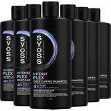 Syoss - Intense Plex - Shampoo - Voordeelverpakking - 6 x 440 ml - Voor Beschadigd Haar