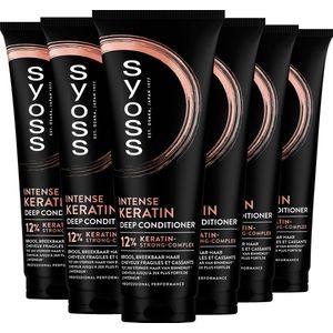 Syoss - Intense Keratin - Deep Conditioner - 250ml - Voor Broos Haar