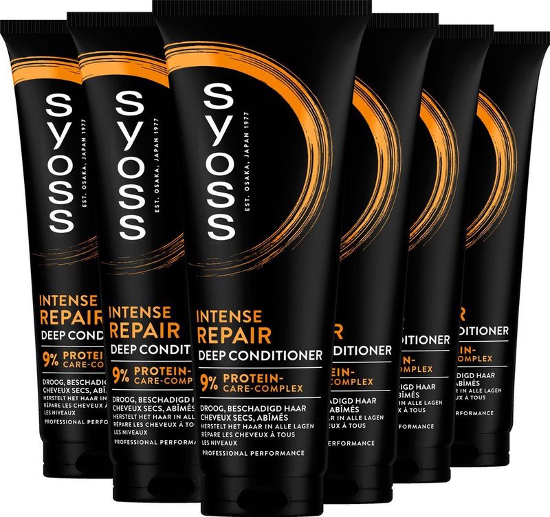 Syoss - Intense Repair - Deep Conditioner - 250ml - Voor Droog en Beschadigd Haar