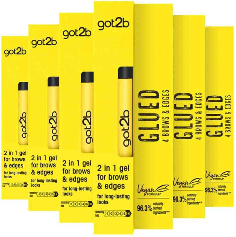 Got2b - Glued 4 Brows & Edges - 2in1 Gel - 16 ml - Transparant